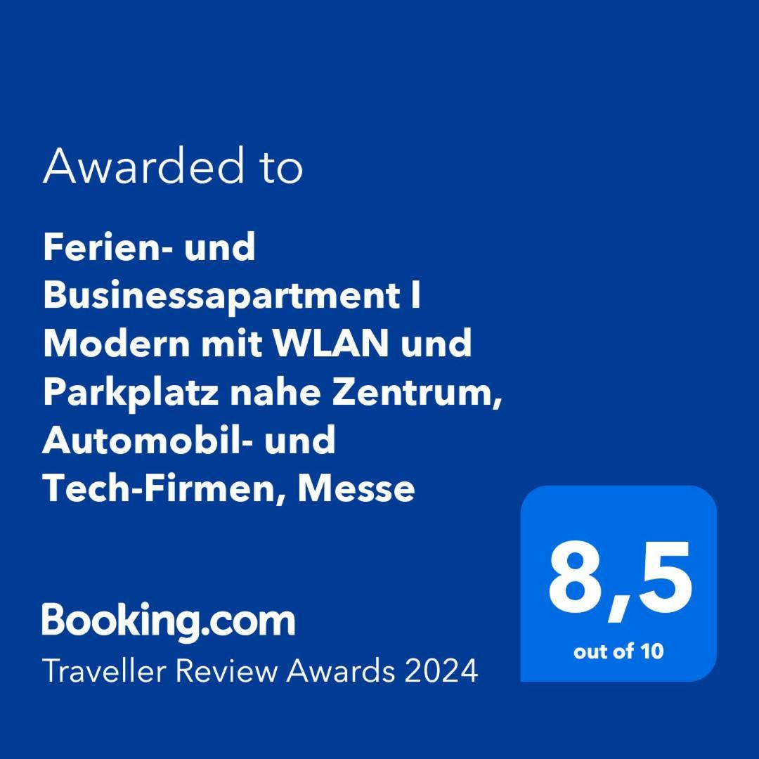 Ferien- Und Businessapartment I Modern Mit Wlan Und Parkplatz Nahe Zentrum, Automobil- Und Tech-Firmen, Messe رنينغن المظهر الخارجي الصورة